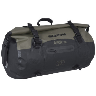 vodotěsný vak Oxford Aqua T-30 Roll Bag khaki/black 30l