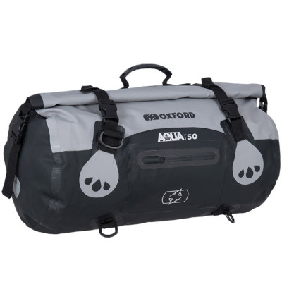 vodotěsný vak Oxford Aqua T-50 Roll Bag grey/black