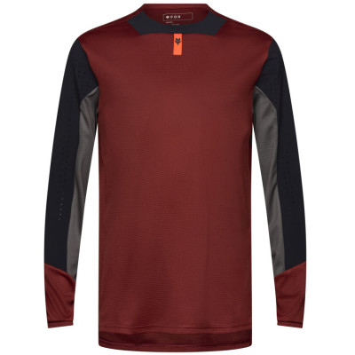 dres Fox Defend Ls Jersey Rust