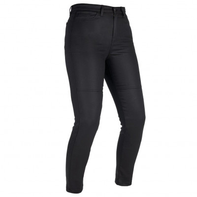 dámské zkracená kalhoty Oxford Original Approved Waxed Jeggings AA black